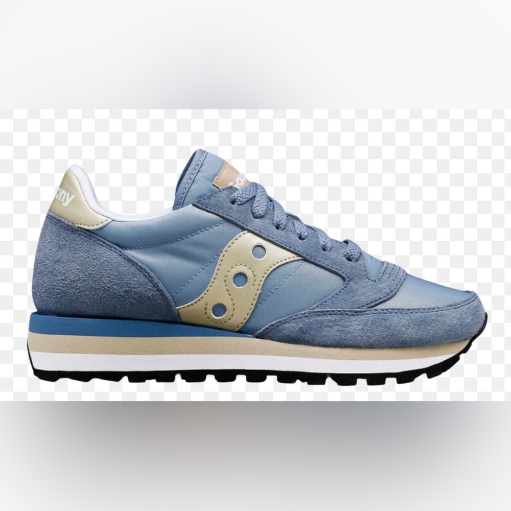 Saucony Jazz Blue Suede Athletic Sneakers‎ Size 6